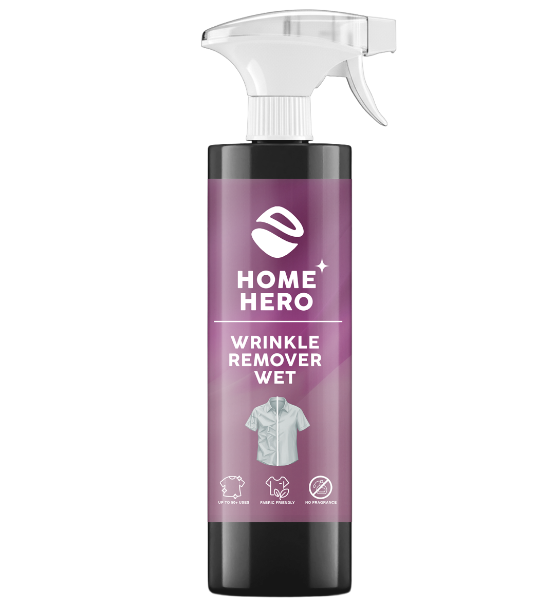 Wrinkle Remover (Wet & Dry) - No ironing, look good in seconds