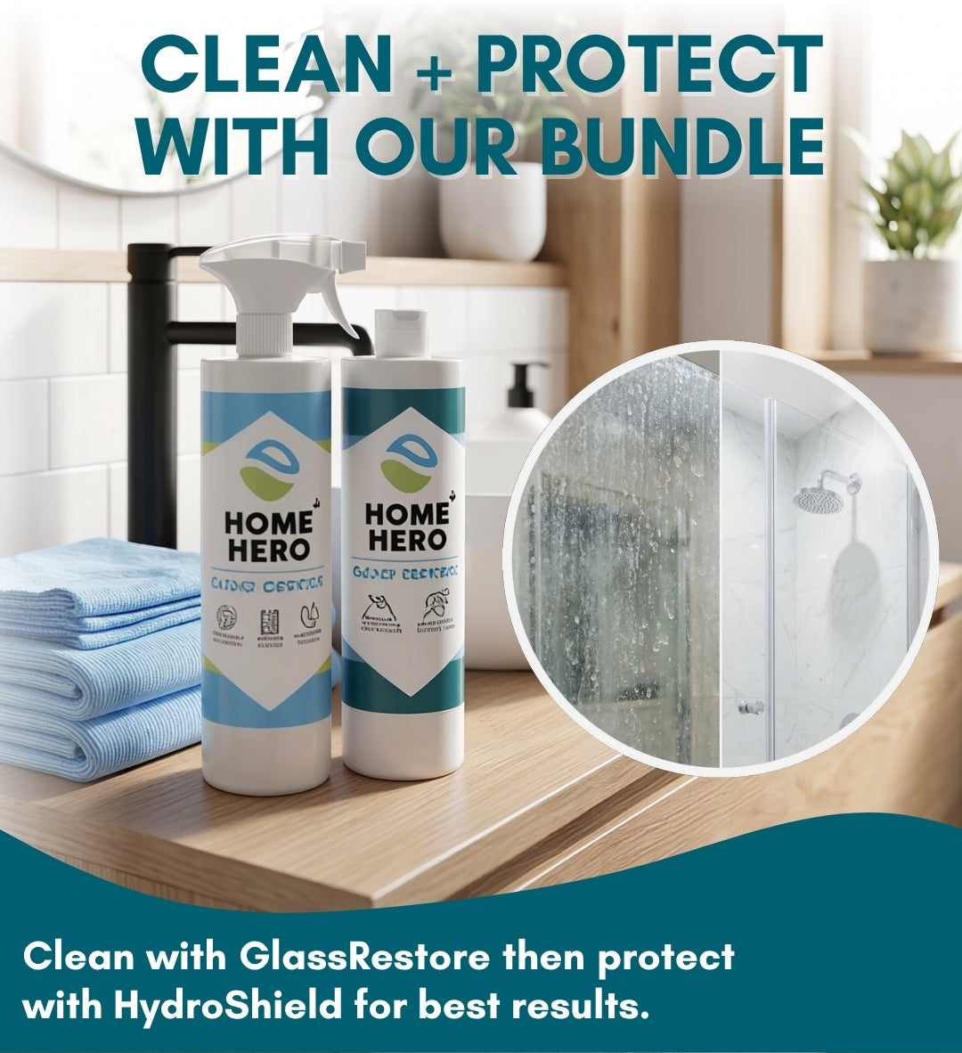 Home Hero™ Restore & Protect Kit - Finally No More Endless Scrubbing