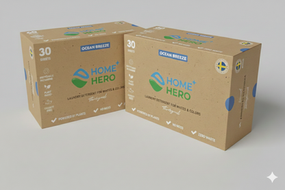 Eco-Friendly Laundry Sheets