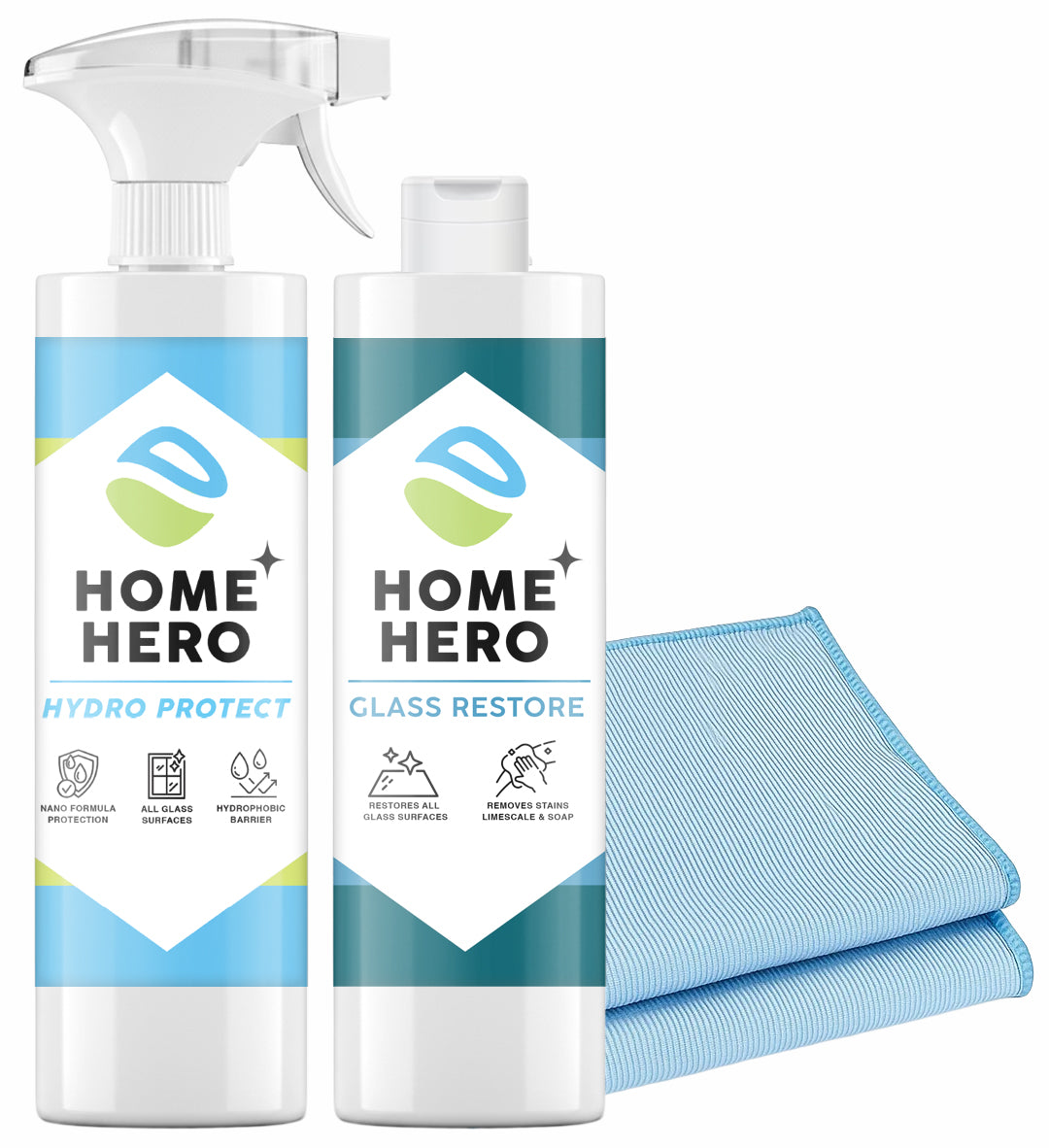 Glass Restore - Heavy Waterstains And Limescale Remover