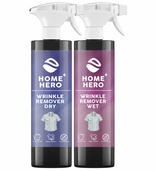 Wrinkle Remover (Wet & Dry) - No ironing, look good in seconds