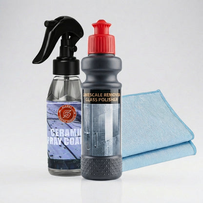 Glass Restore - Heavy Waterstains & Limescale Remover.