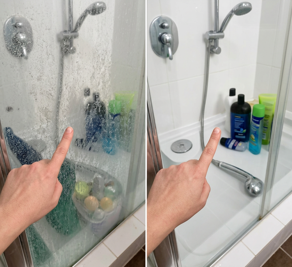 Break the cycle, or you'll repeat it every week until your glass is beyond saving.