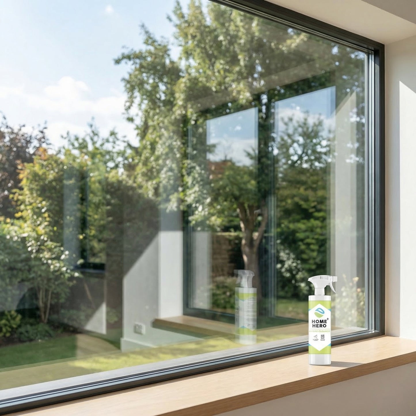 Vodní čistič - Profesionální produkt čištění skla